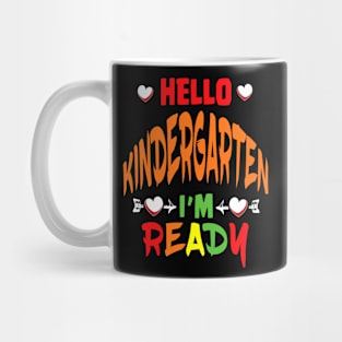 HELLO KINDERGARTEN I'M READY Mug